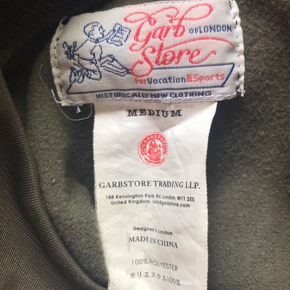 Garbstore kaki jacket M, designed in London UK - Picture 2 of 3